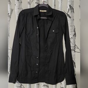 Balenciaga Black Long-Sleeve Button Size 38/M